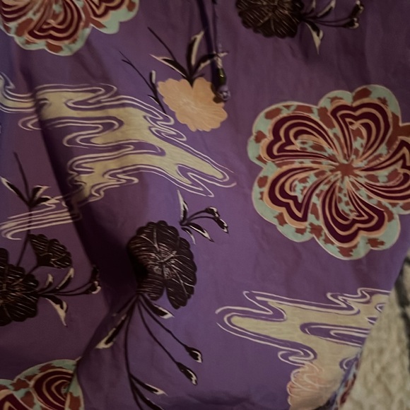 Ulla Johnson Mari Purple Cotton Poplin Blouse - Picture 5 of 6